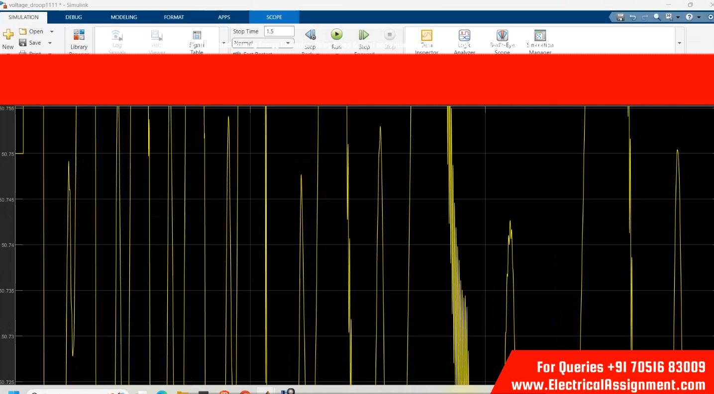 Virtual Synchronous Generator Control for Low-Inertia IEEE 14-Bus Solar Grid Frequency & RoCoF Analysis screenshot 10